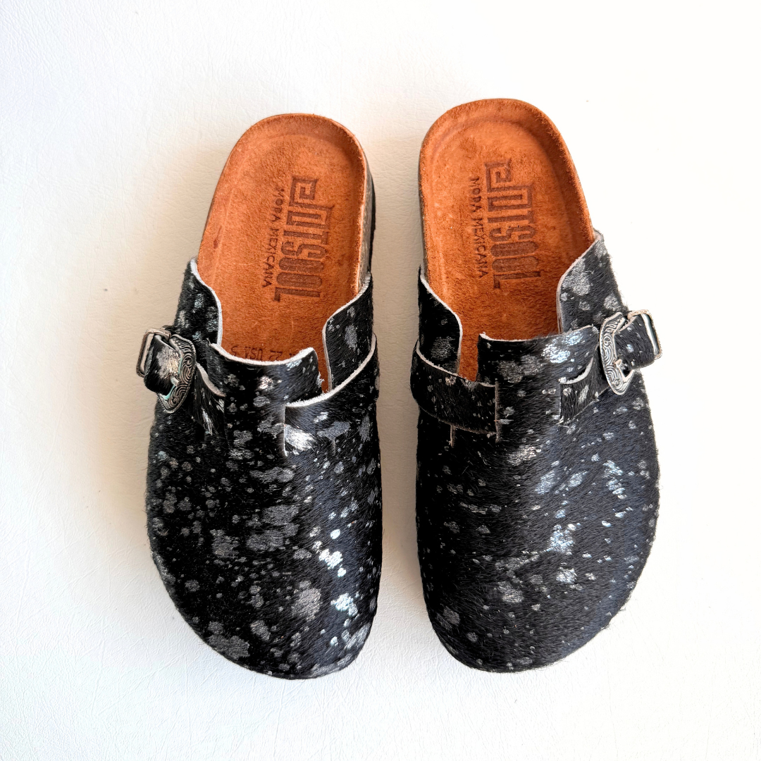 CLOGS COW NEGRO