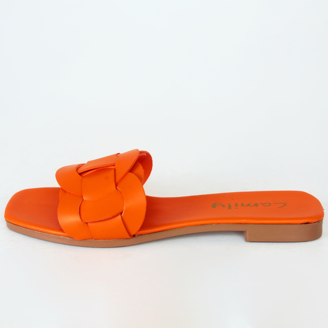 Sandalias Carolina Naranja