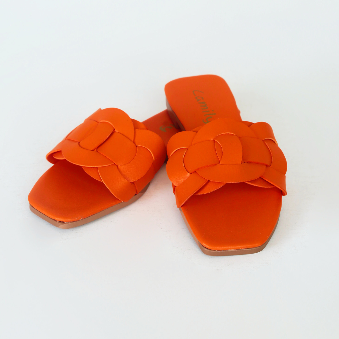 Sandalias Carolina Naranja