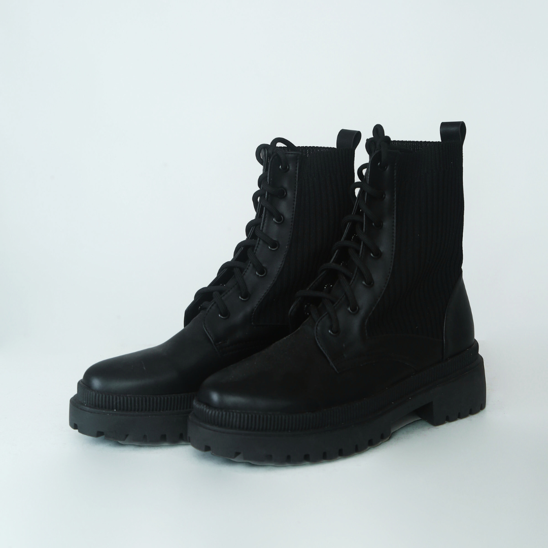 Combat Boots Negro