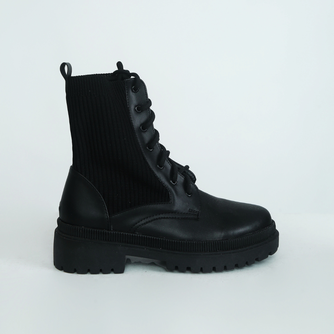 Combat Boots Negro