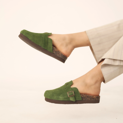 CLOGS VERDE OLIVO
