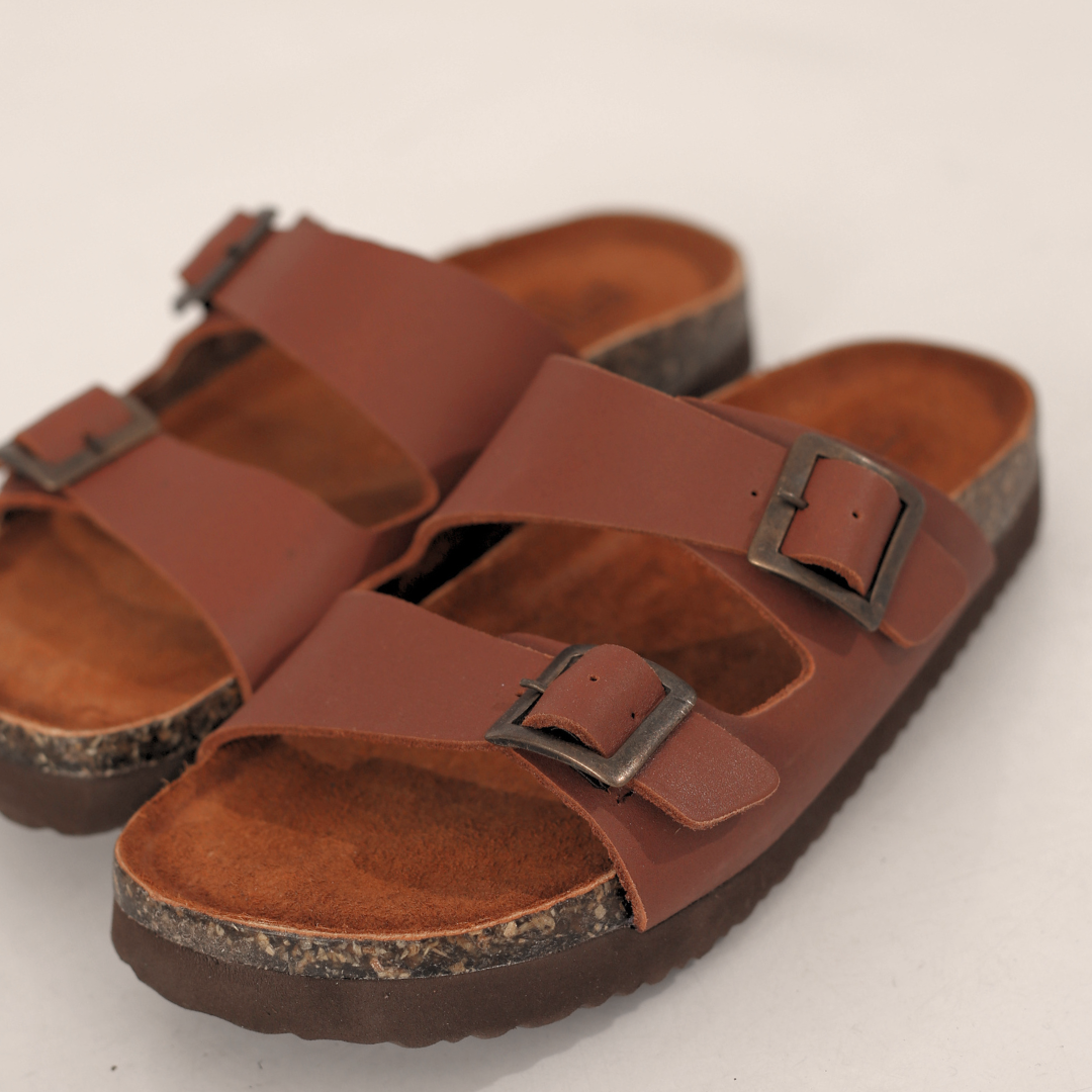 Sandalias Daniela Marrón