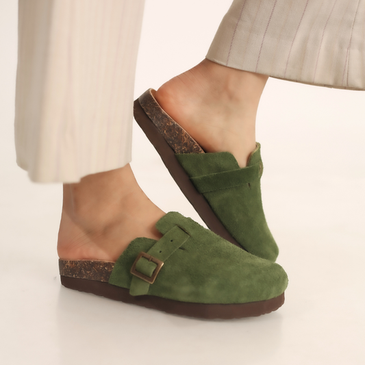 CLOGS VERDE OLIVO