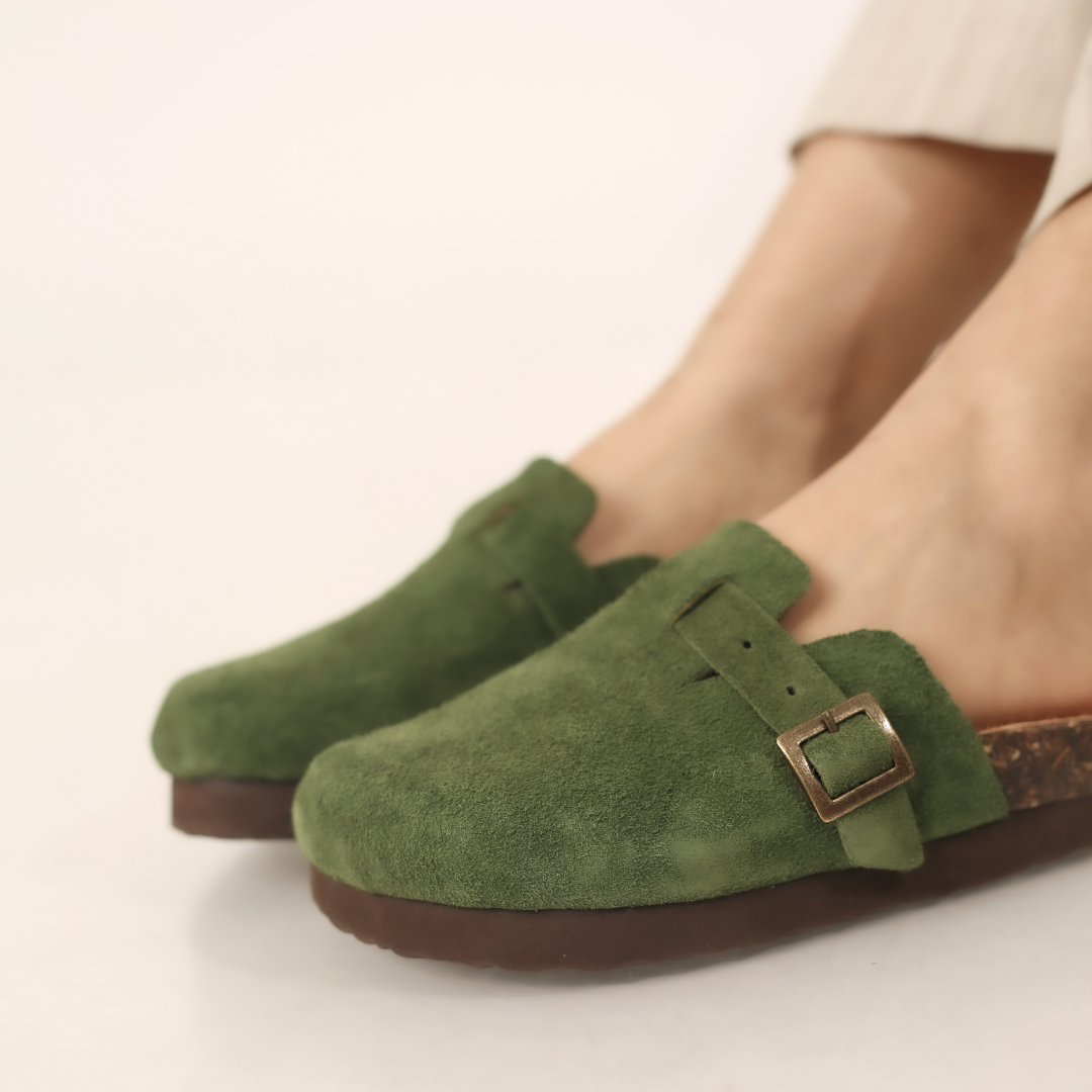 CLOGS VERDE OLIVO