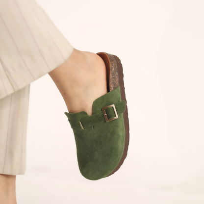CLOGS VERDE OLIVO