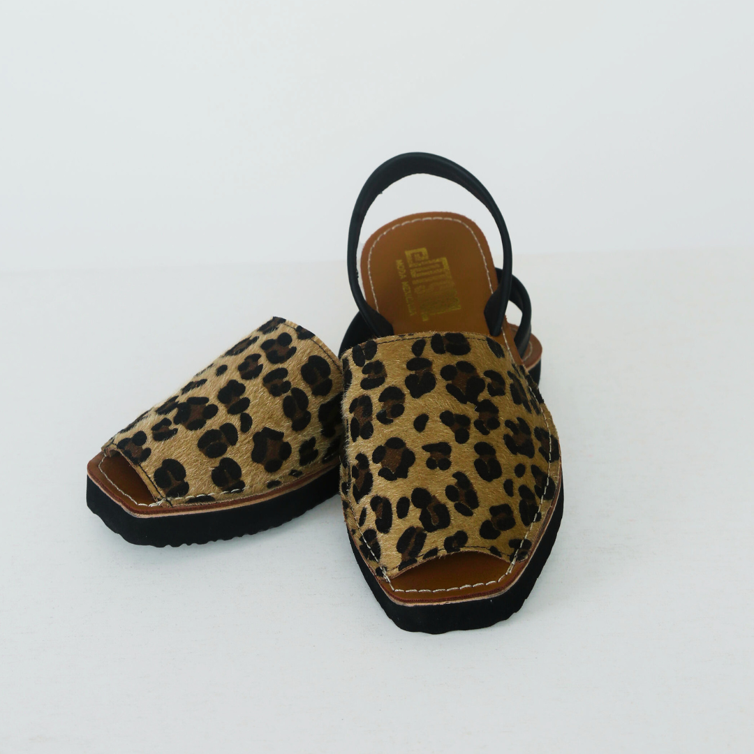 Sandalias Cheetah Print