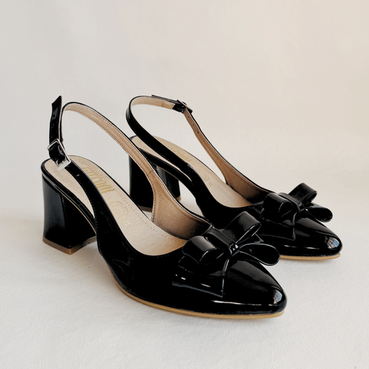 TACONES IVONNE CHAROL NEGRO