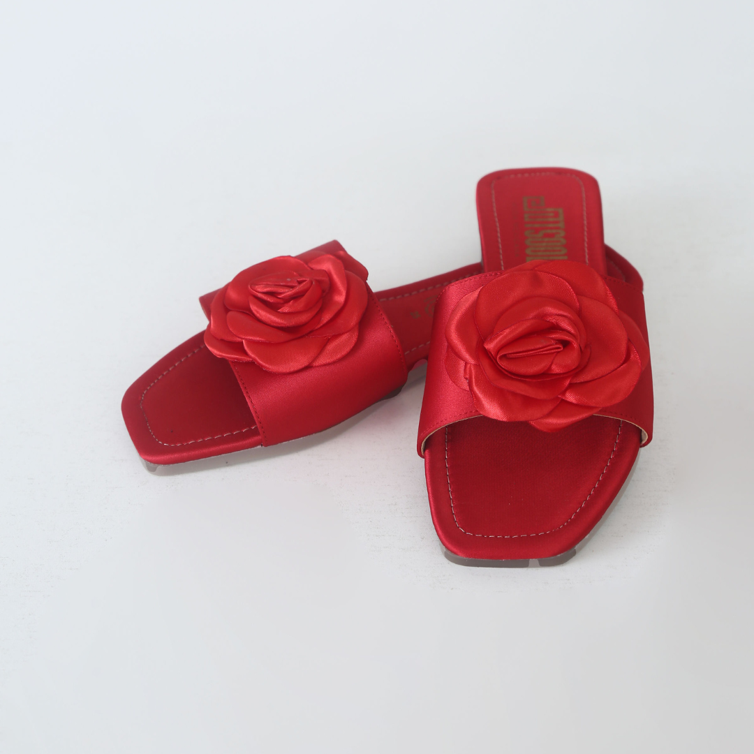 Sandalias Florencia Rojo