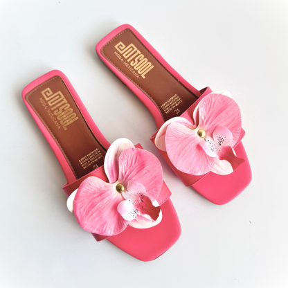 Sandalias Olivia Fucsia
