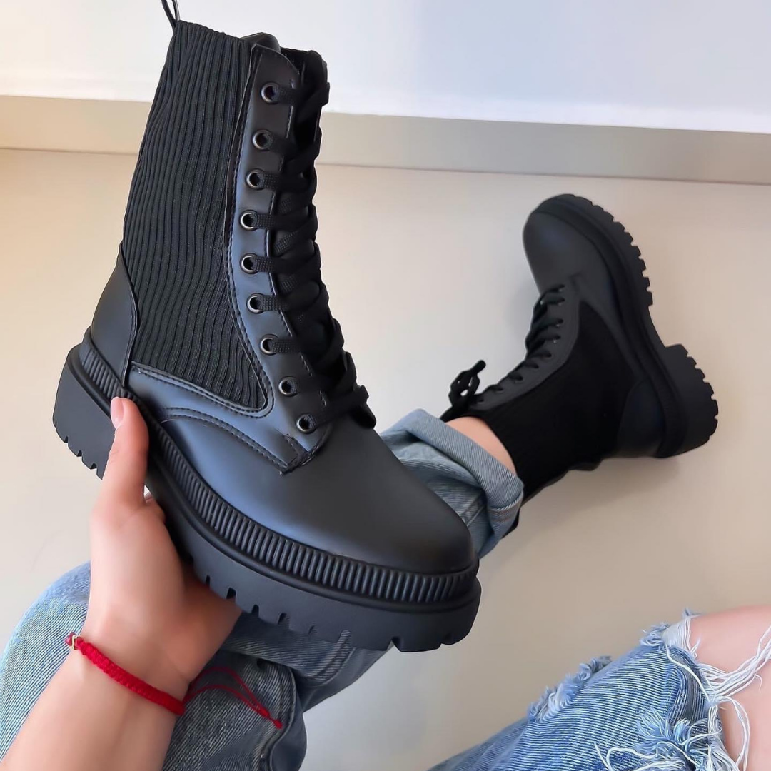 Combat Boots Negro