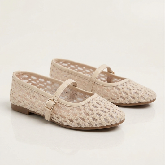 BALERINAS MESH BEIGES